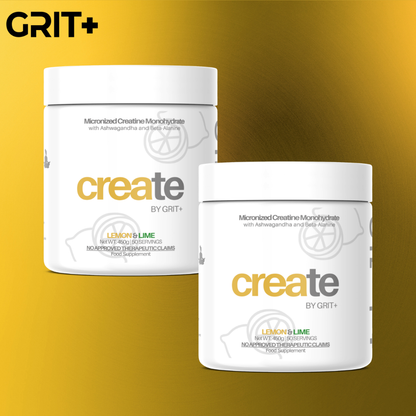 Create by Grit+ | Athlete Set | Lemon-Lime