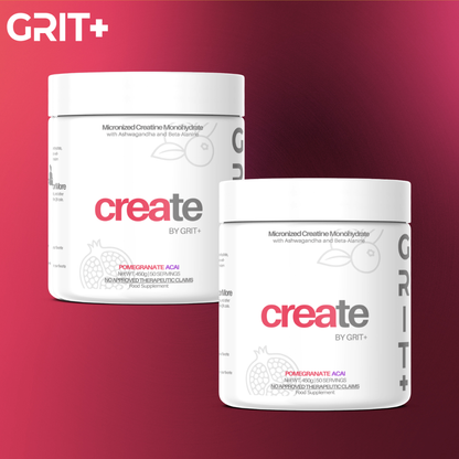 Create by Grit+ | Athlete Set | Pomegranate Acai