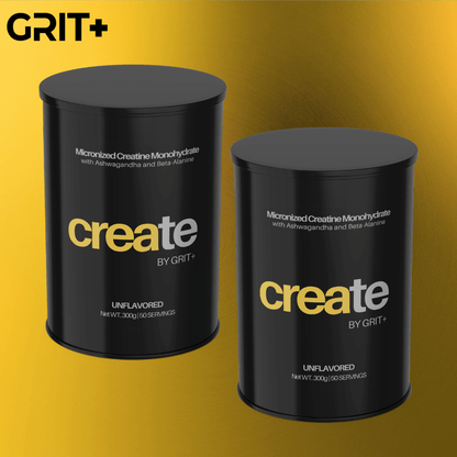 Create by Grit+ | Athlete Set | Unflavored - Grit+