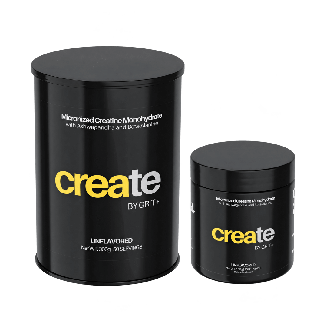 Create by Grit+ | Starter Set | Unflavored — supplied product packaging
